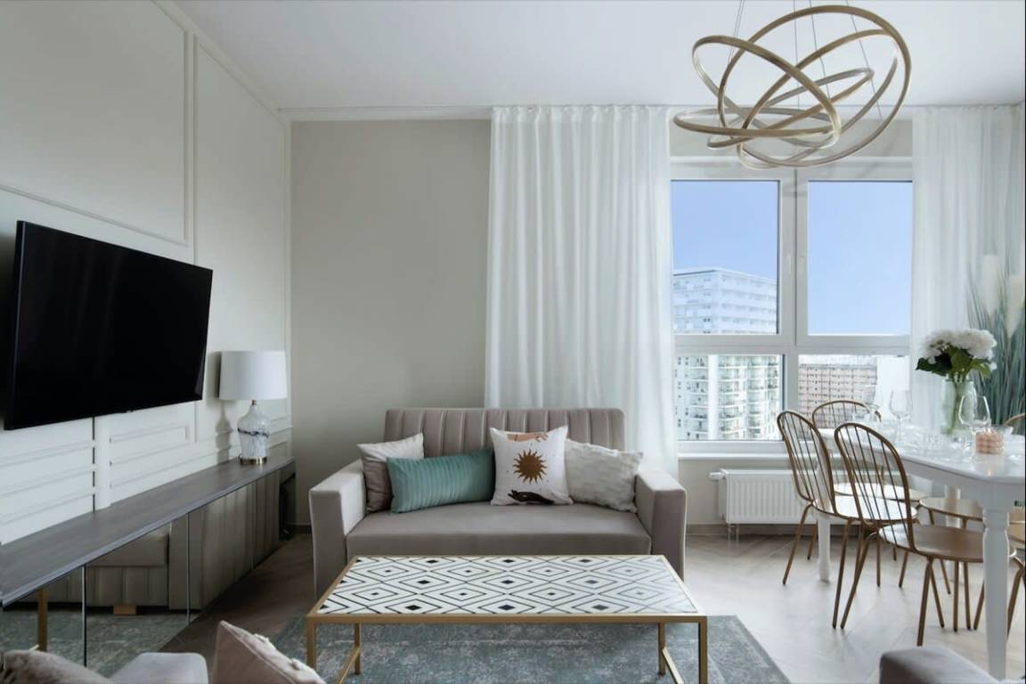 44 M² Apartamento ∙ 1 Habitación ∙ 6 Huéspedes - Gdansk