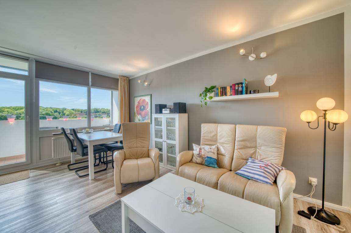 45 m² Ferienwohnung ∙ 2 Schlafzimmer ∙ 3 Gäste – Bild 1