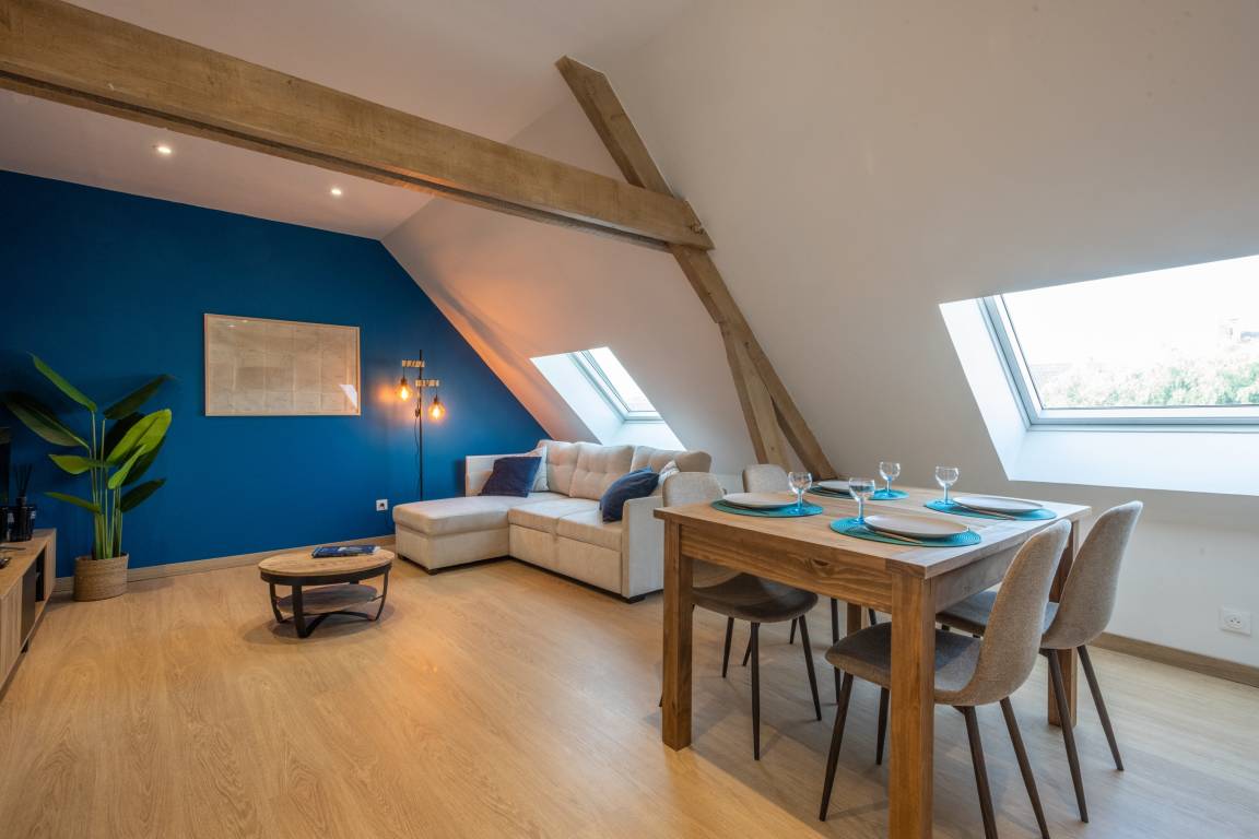 40 M² Appartement ∙ 1 Chambre ∙ 4 Personnes - Boulogne-sur-Mer