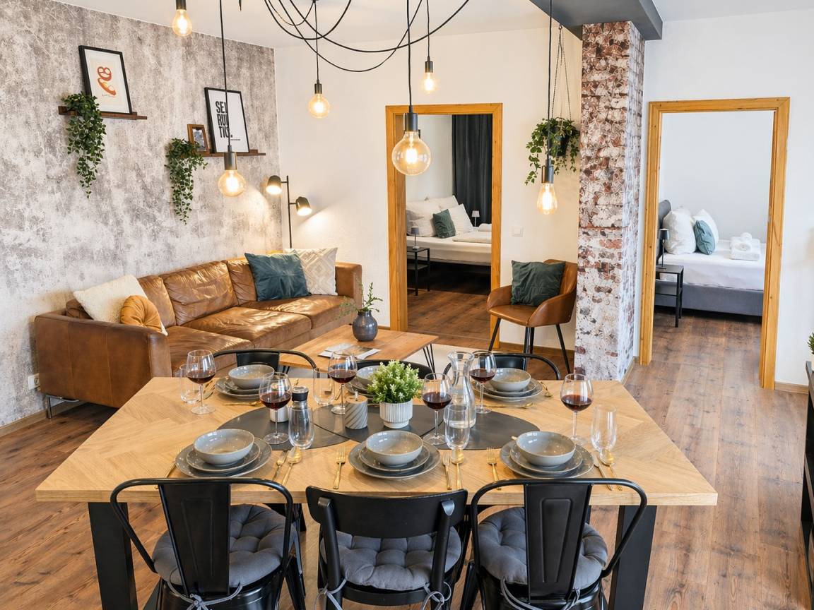 100 M² Ferienwohnung ∙ 3 Schlafzimmer ∙ 6 Gäste - Ruhpolding