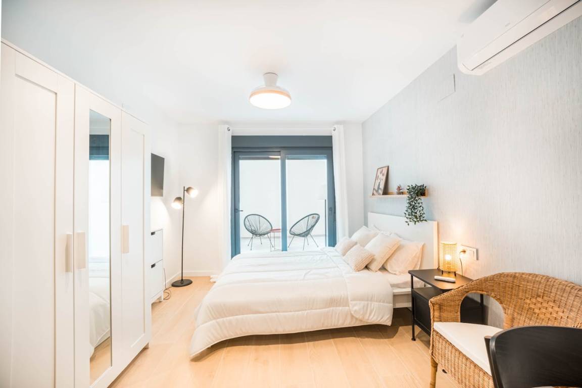 25 M² Apartamento ∙ 2 Huéspedes - Elche