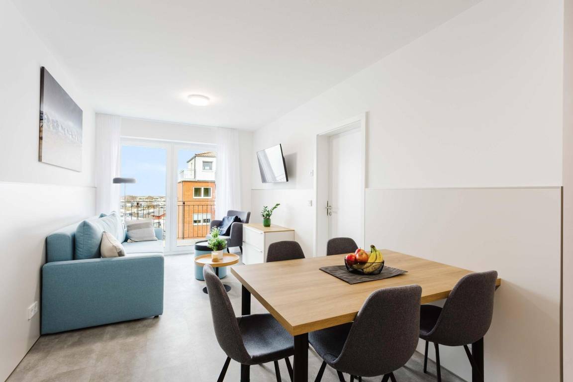 44 m² Ferienwohnung ∙ 1 Schlafzimmer ∙ 4 Gäste – Bild 7