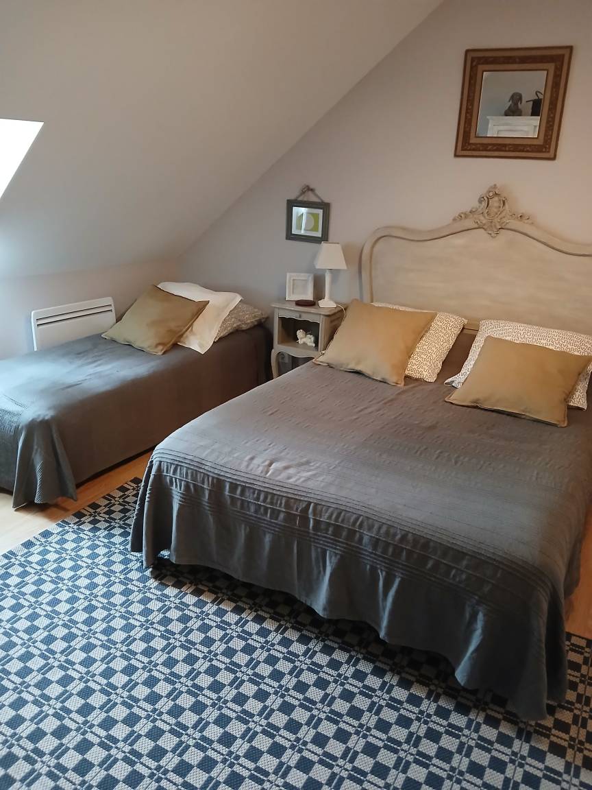 16 M² Chambre D'hôtes ∙ 1 Chambre ∙ 3 Personnes - Saint Aignan