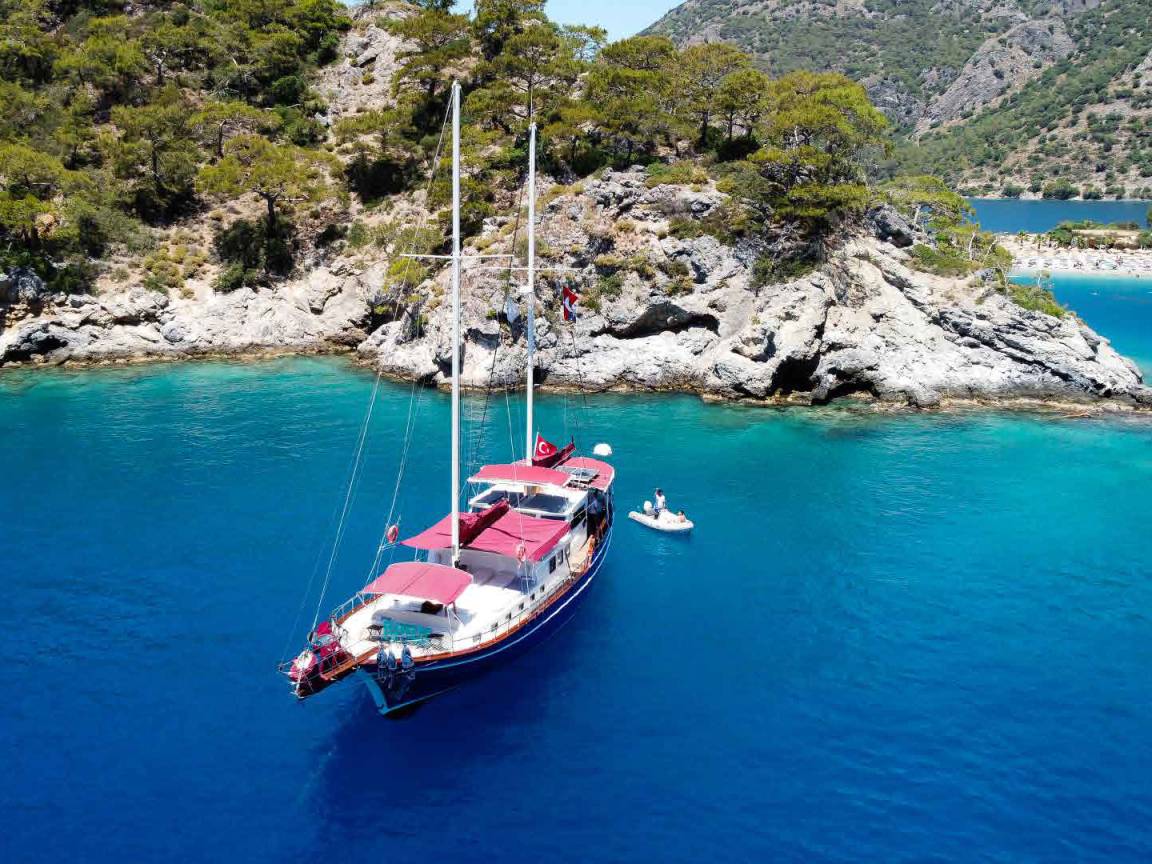 26 M² Houseboat ∙ 4 Bedrooms ∙ 8 Guests - Fethiye