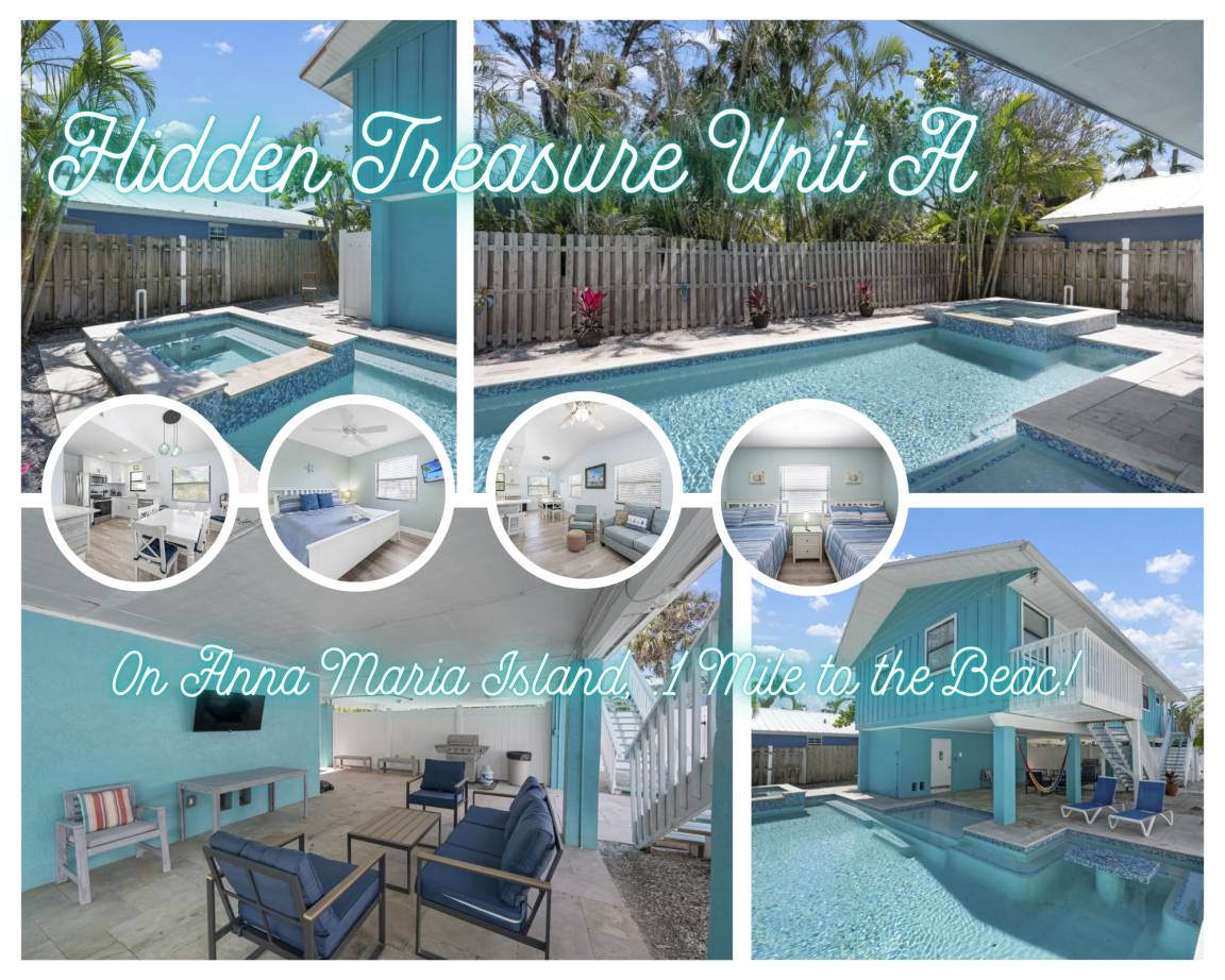 70 M² House ∙ 2 Bedrooms ∙ 6 Guests - Holmes Beach, FL
