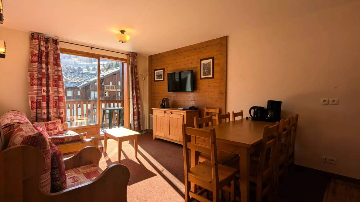 57 M² Apartamento ∙ 2 Habitaciones ∙ 8 Huéspedes - Termignon