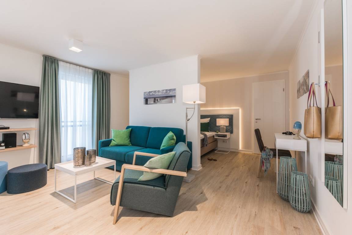 40 m² Ferienwohnung ∙ 1 Schlafzimmer ∙ 2 Gäste – Bild 2