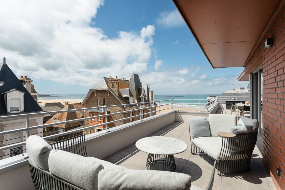 122 M² Apartamento ∙ 3 Habitaciones ∙ 6 Huéspedes - Saint-Malo