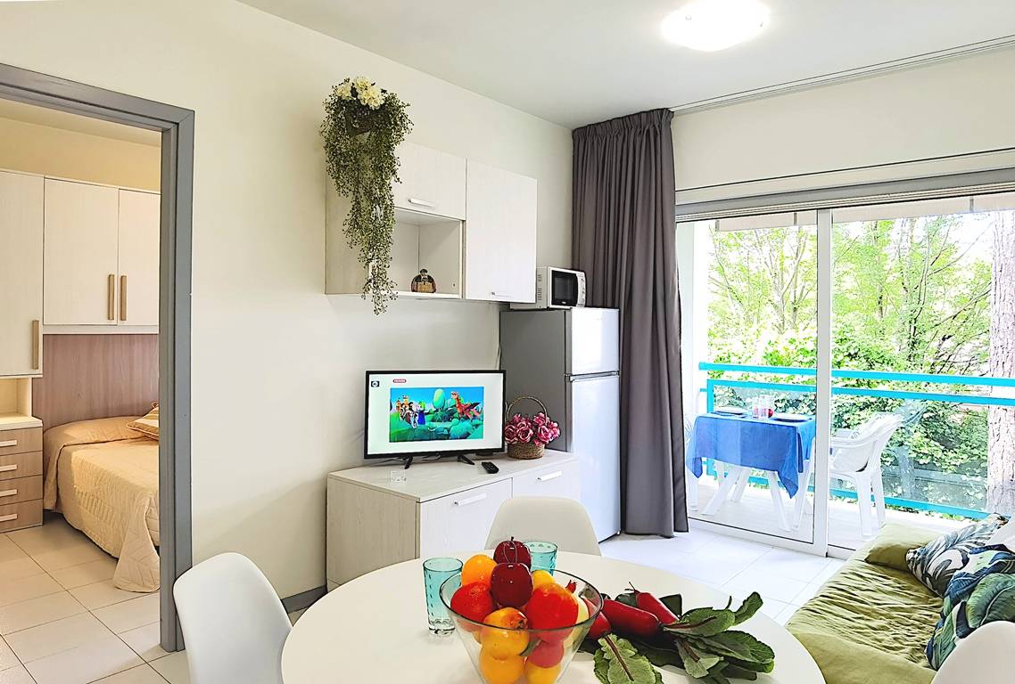 40 M² Ferienwohnung ∙ 1 Schlafzimmer ∙ 4 Gäste - Bibione Pineda