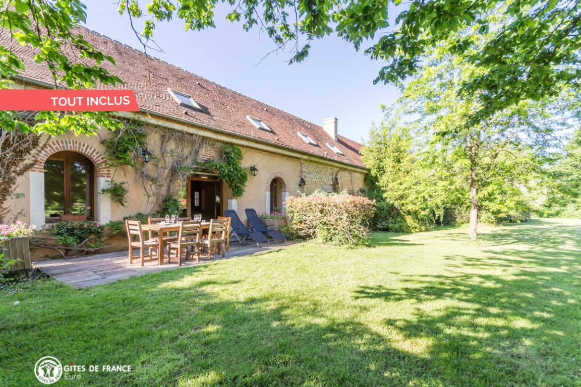 160 M² Gîte ∙ 3 Chambres ∙ 6 Personnes - Conches-en-Ouche