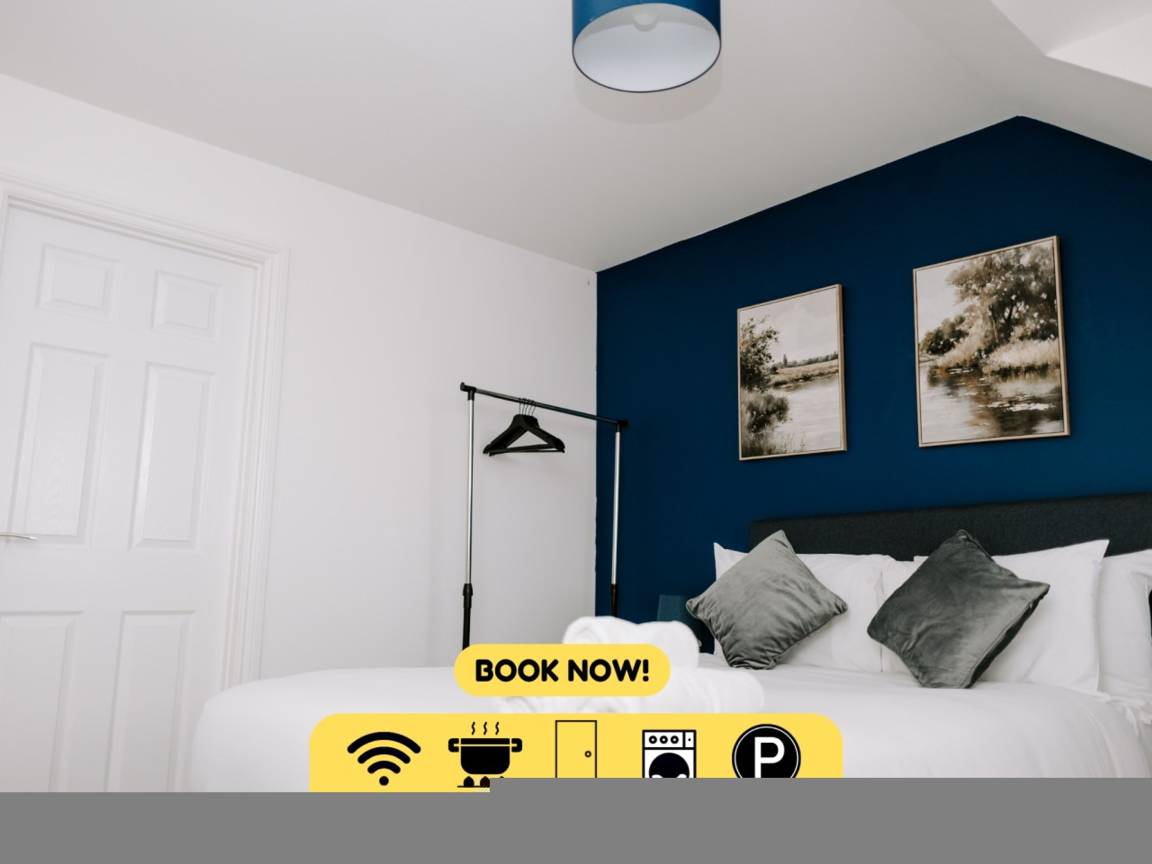94 M² Apartment ∙ 3 Bedrooms ∙ 5 Guests - Stockton-on-Tees