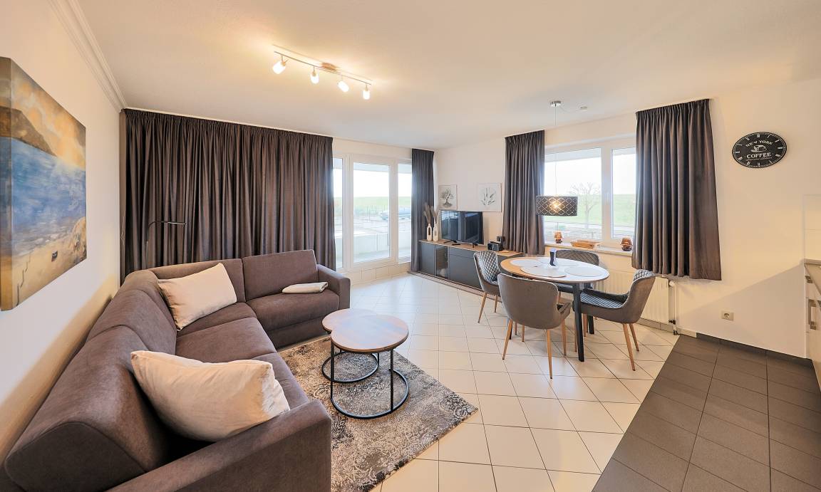 62 m² Ferienwohnung ∙ 1 Schlafzimmer ∙ 3 Gäste – Bild 1