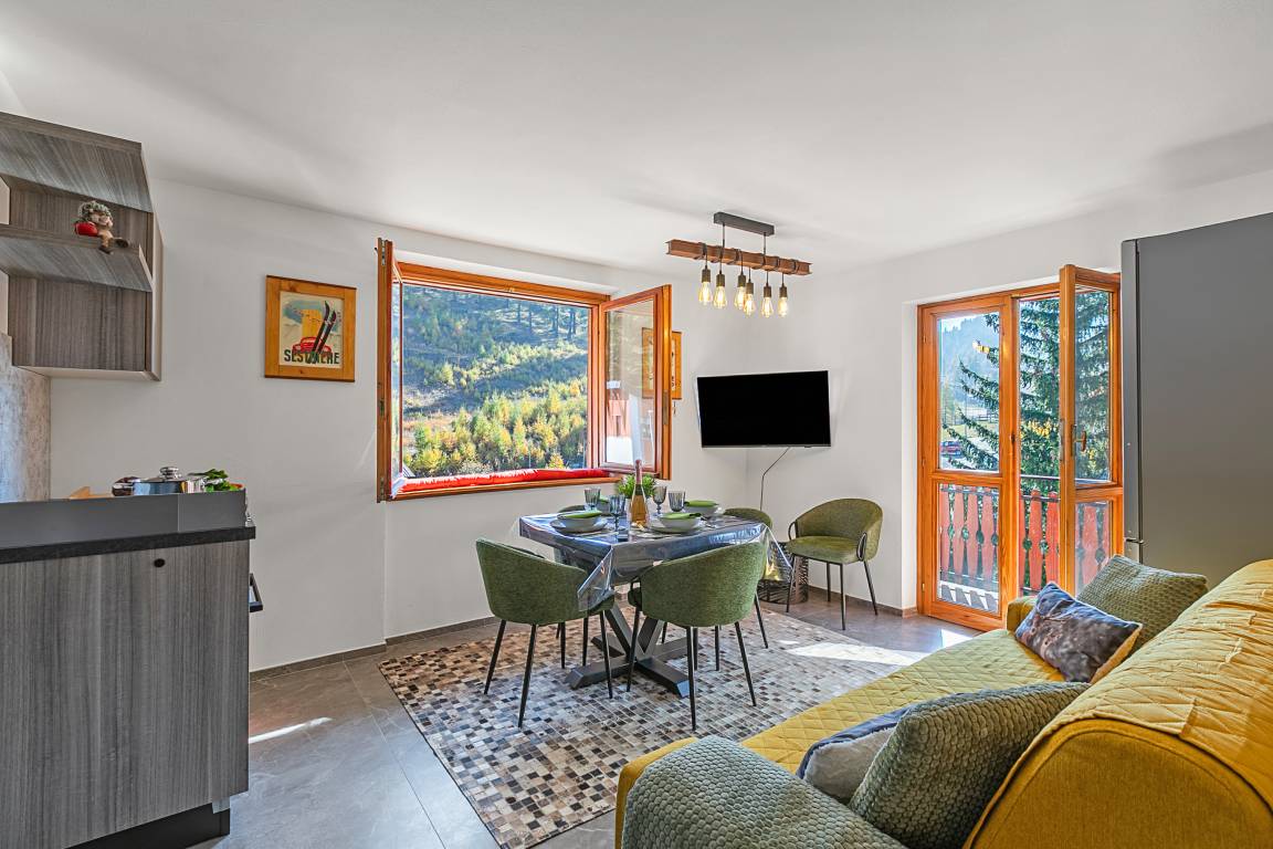 47 M² Apartamento ∙ 2 Habitaciones ∙ 4 Huéspedes - Sestriere