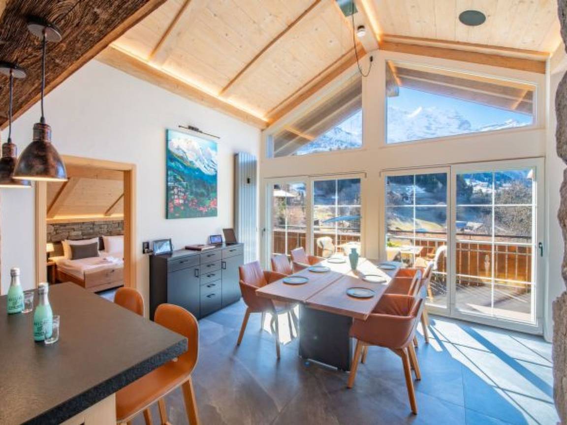 150 M² Ferienwohnung ∙ 1 Schlafzimmer ∙ 6 Gäste - Lauterbrunnen
