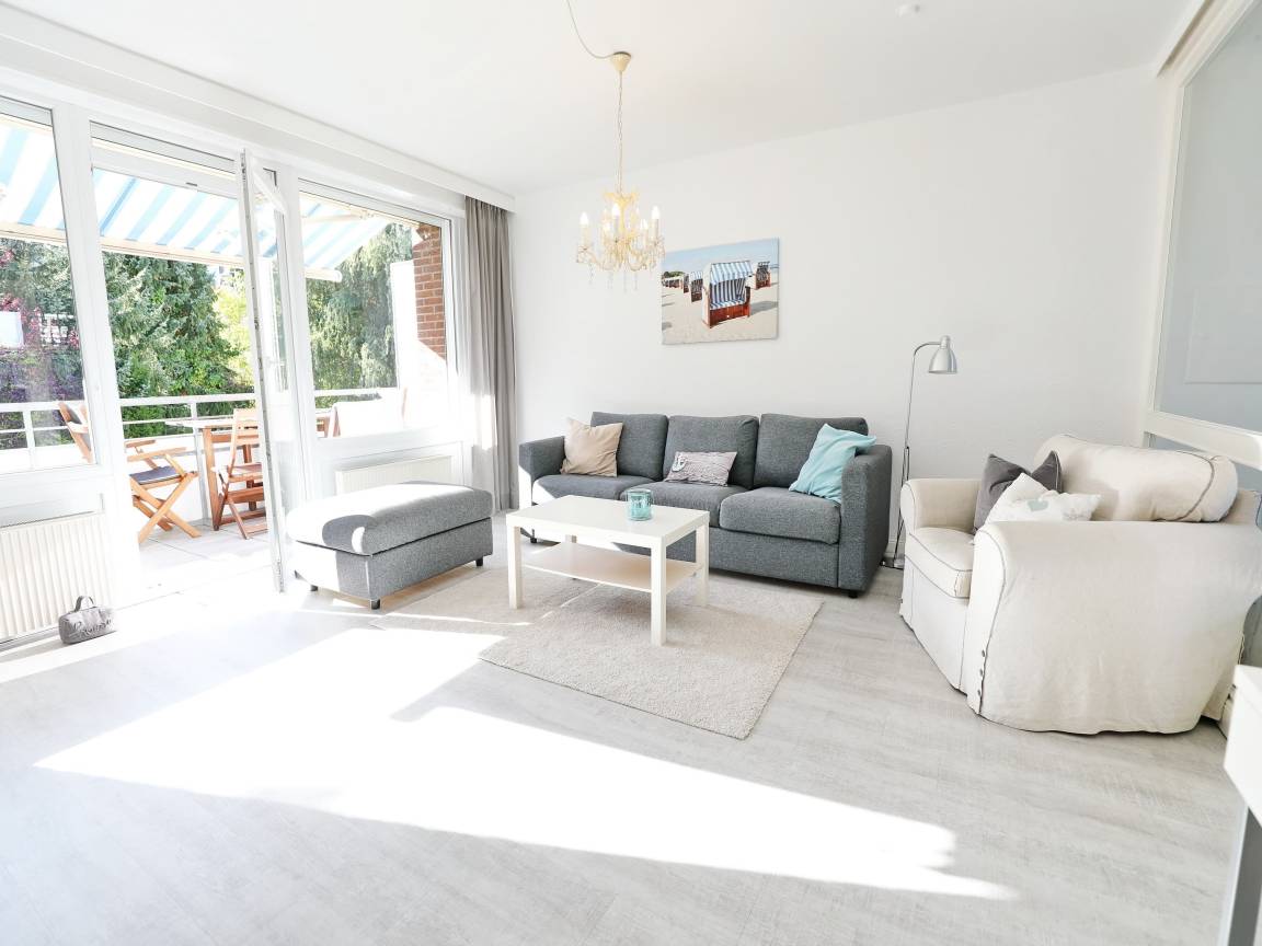 70 m&sup2; Ferienwohnung 2 Schlafzimmer 4 G&auml;ste