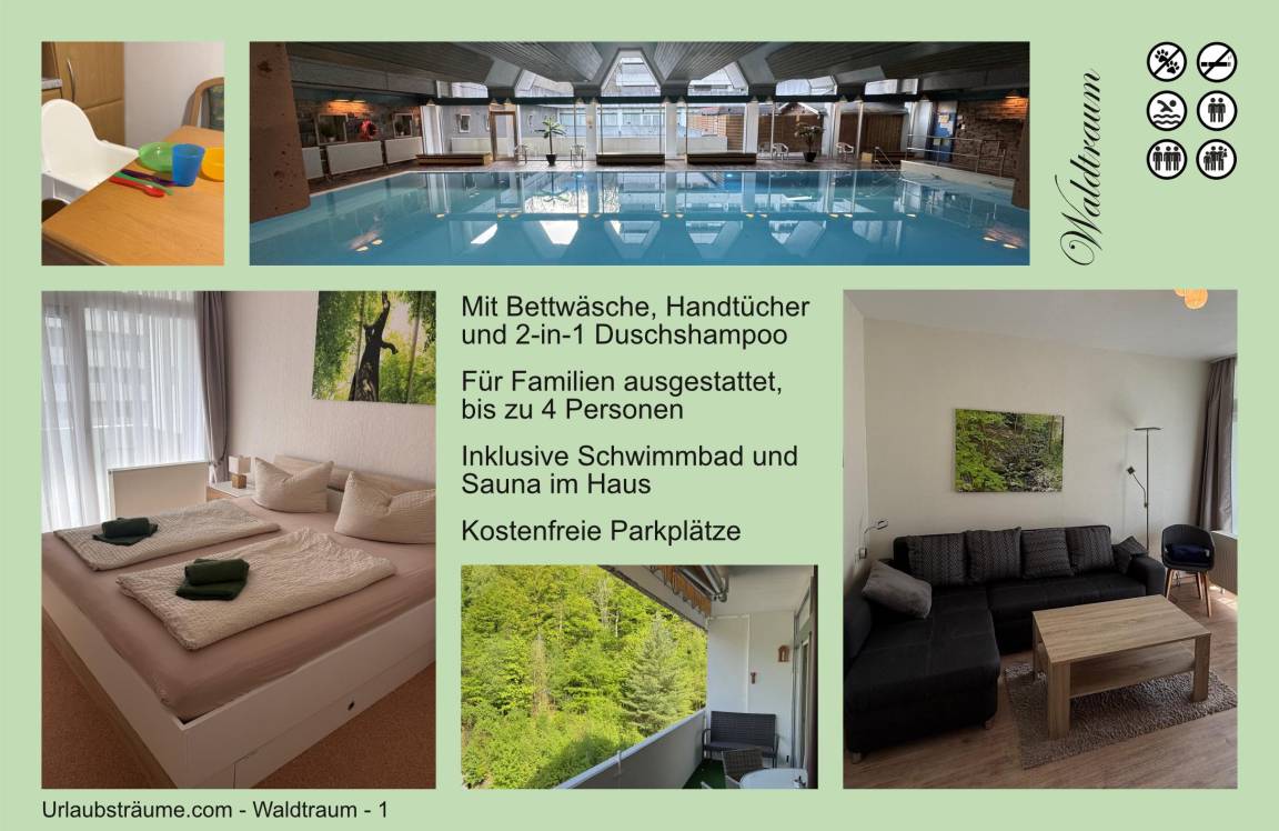 52 M² Apartment ∙ 1 Bedroom ∙ 4 Guests - Goslar