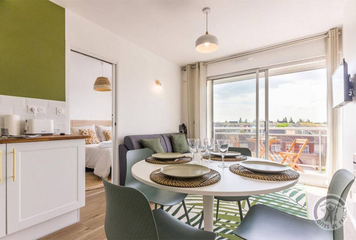 25 m&sup2; G&icirc;te 1 Schlafzimmer 2 G&auml;ste