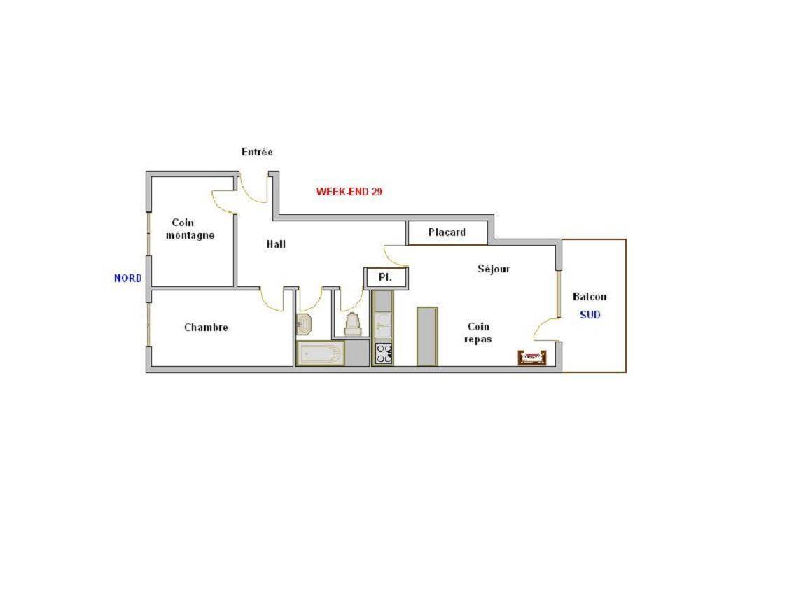 53 m² Ferienwohnung ∙ 1 Schlafzimmer ∙ 6 Gäste – Bild 11