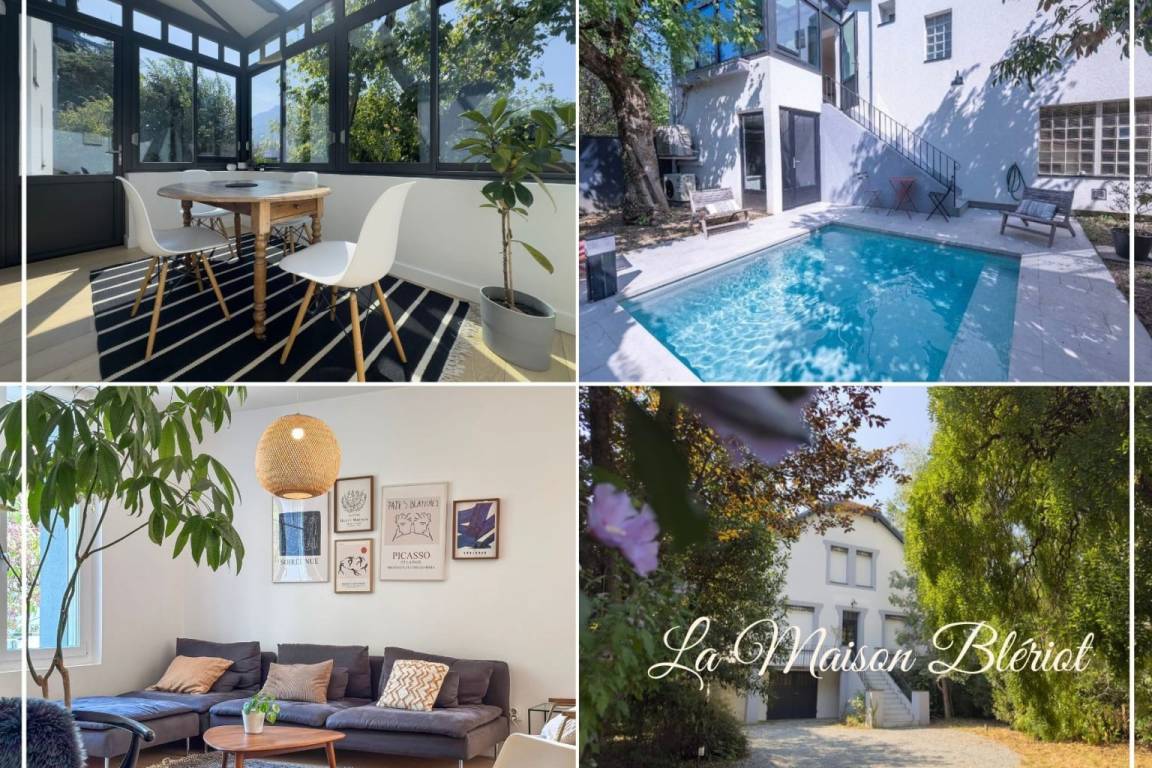 198 M² House ∙ 5 Bedrooms ∙ 10 Guests - Grenoble