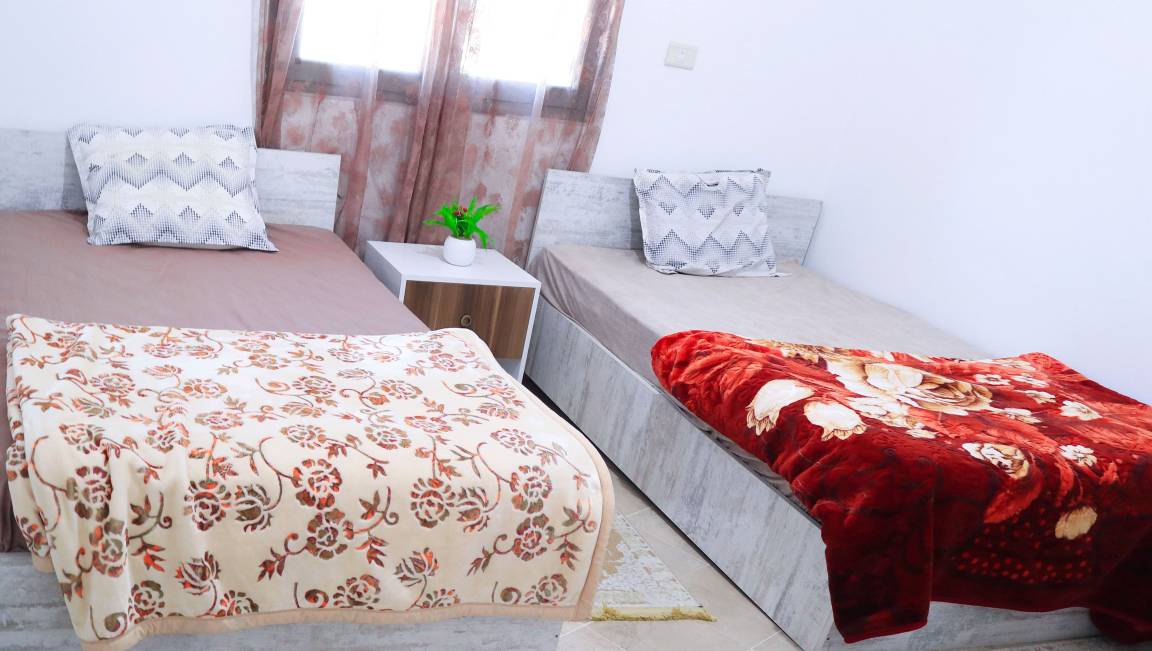 100 M² Ferienwohnung ∙ 2 Schlafzimmer ∙ 5 Gäste - Tunesien