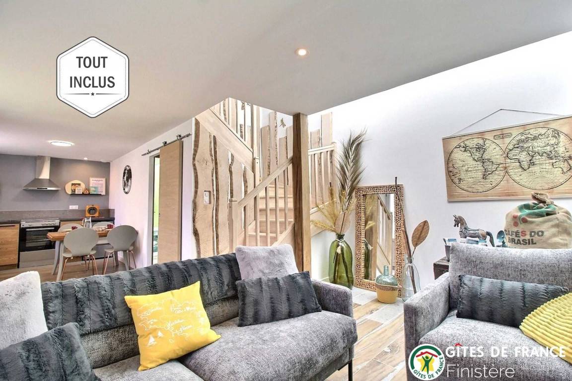 60 m&sup2; G&icirc;te 2 Schlafzimmer 4 G&auml;ste