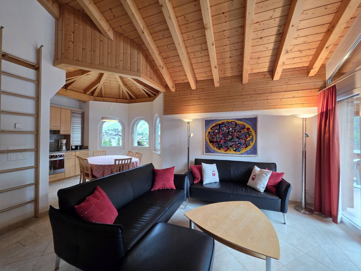100 M² Ferienwohnung ∙ 3 Schlafzimmer ∙ 6 Gäste - Saas-Fee
