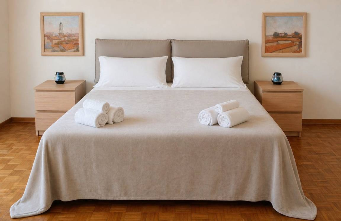 70 M² Apartament ∙ 1 Sypialnia ∙ 4 Gości - Turyn