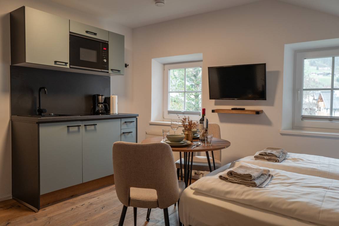 18 m² Ferienwohnung ∙ 1 Schlafzimmer ∙ 2 Gäste – Bild 3