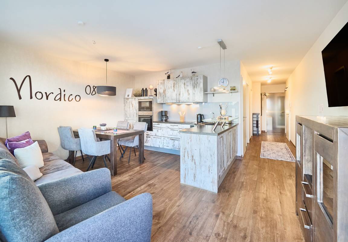 80 m&sup2; Ferienwohnung 2 Schlafzimmer 4 G&auml;ste