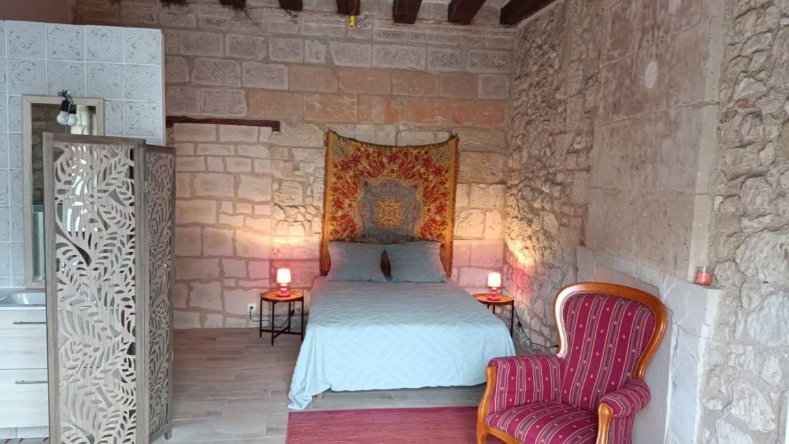 30 M² Bed & Breakfast ∙ 1 Schlafzimmer ∙ 2 Gäste - Chinon