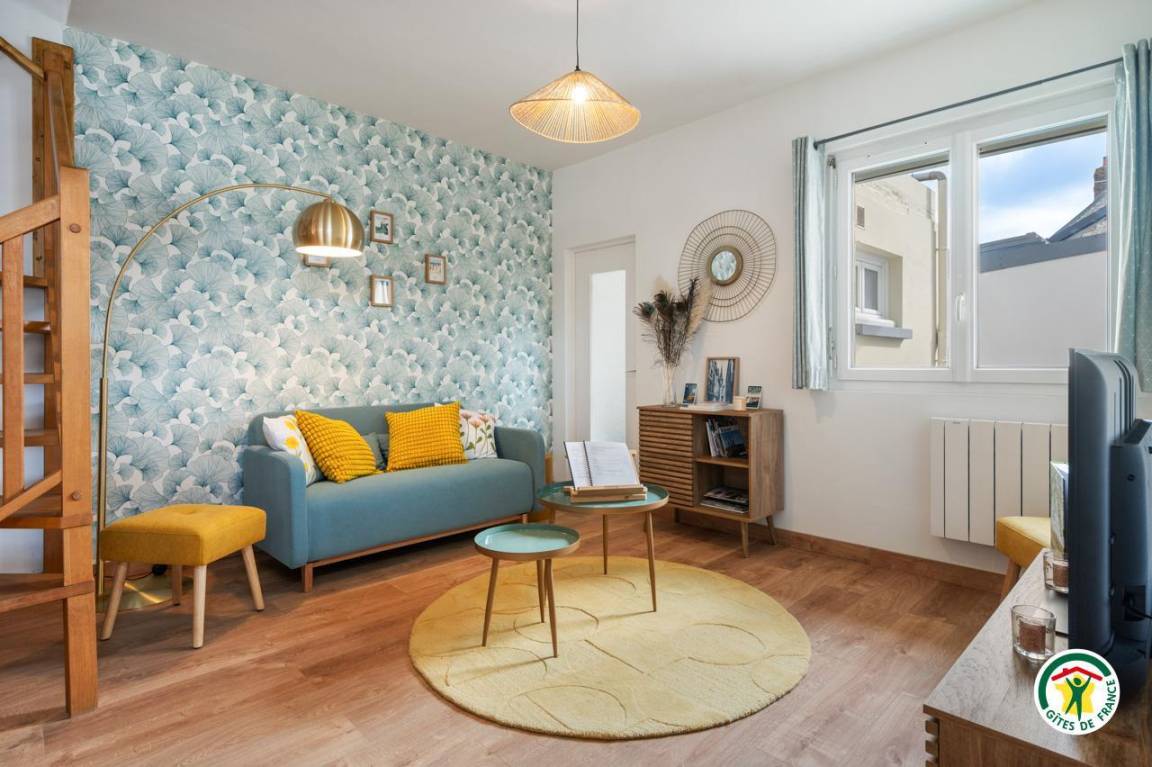 49 m² Gîte ∙ 2 Schlafzimmer ∙ 4 Gäste – Bild 3