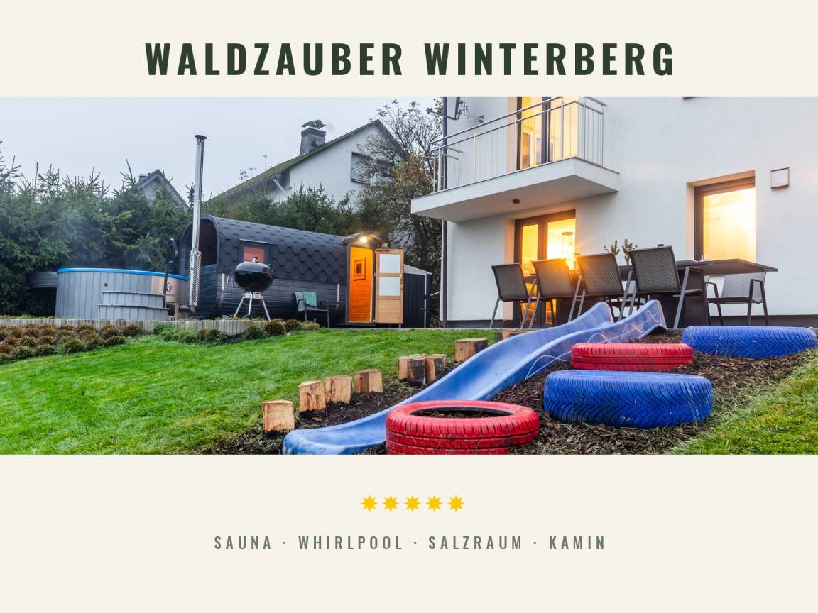 185 M² Ferienhaus ∙ 4 Schlafzimmer ∙ 8 Gäste - Winterberg