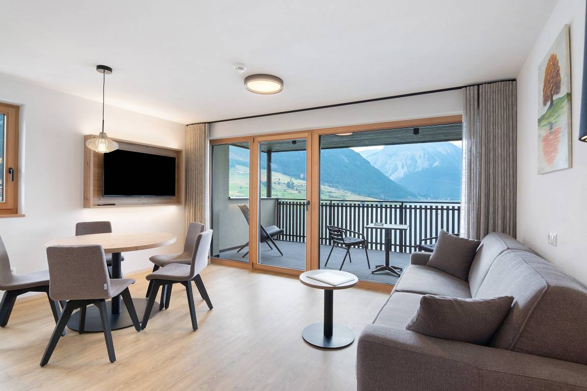 49 M² Ferienwohnung ∙ 1 Schlafzimmer ∙ 5 Gäste - Samnaun