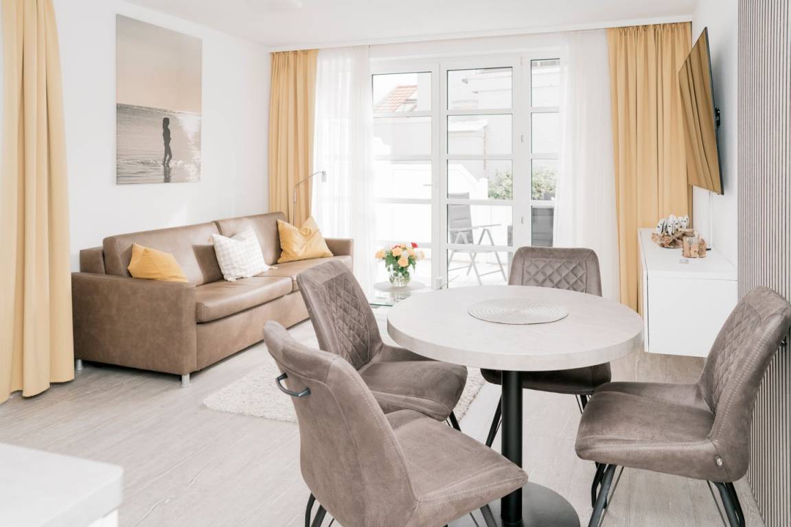 45 M² Ferienwohnung ∙ 1 Schlafzimmer ∙ 4 Gäste - Norderney