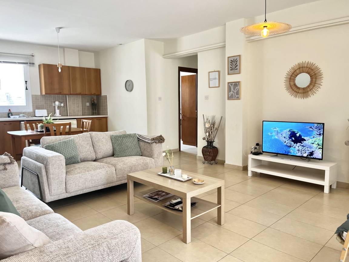 86 M² Ferienwohnung ∙ 2 Schlafzimmer ∙ 4 Gäste - Zypern