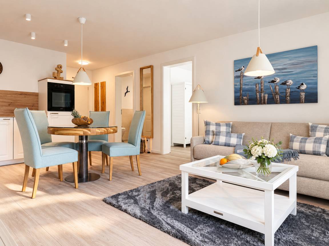 51 m&sup2; Ferienwohnung 1 Schlafzimmer 4 G&auml;ste