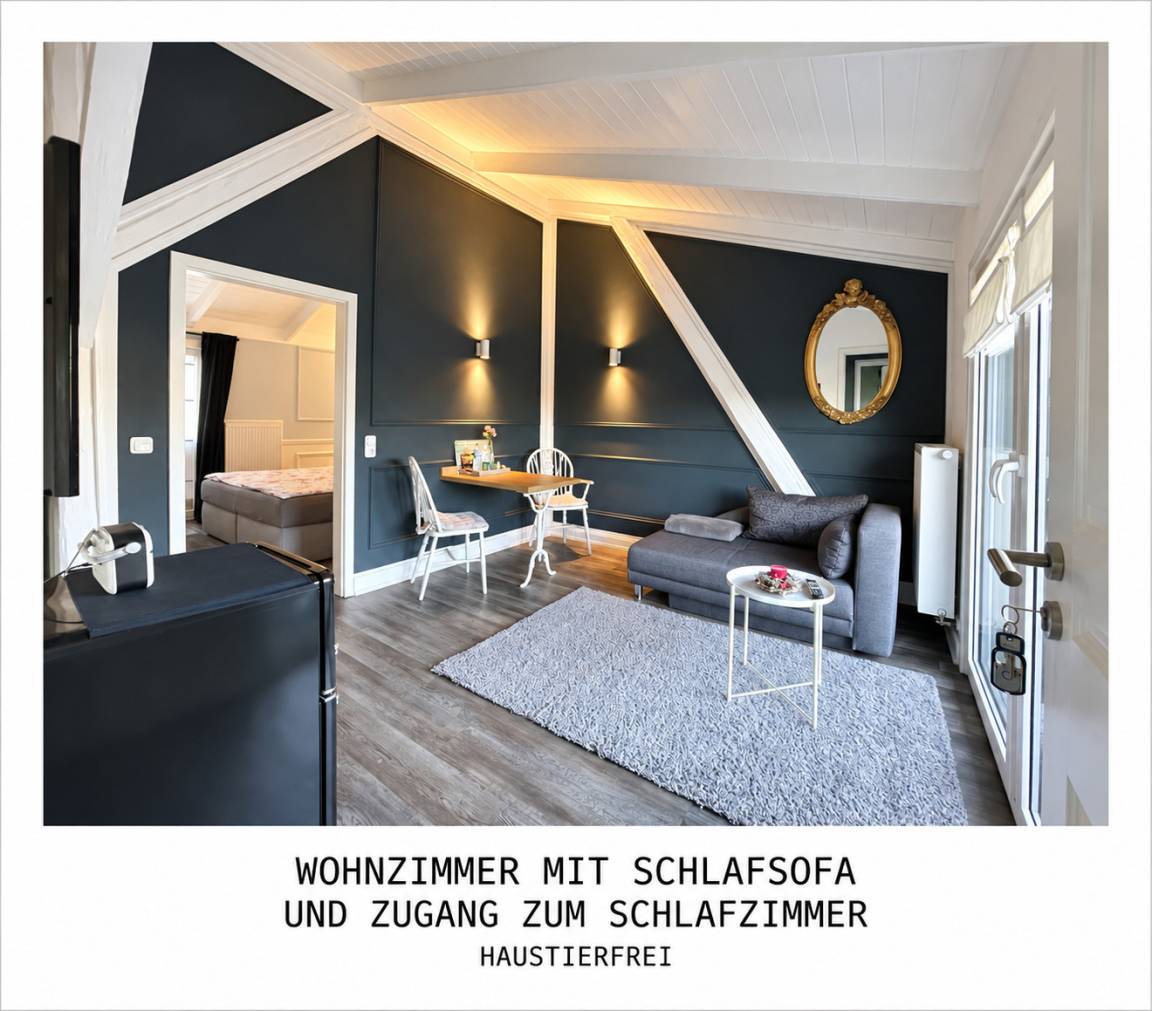 33 m&sup2; Ferienwohnung 1 Schlafzimmer 2 G&auml;ste