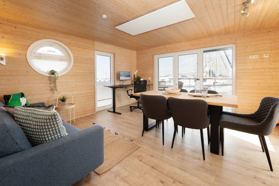 60 m² Hausboot ∙ 2 Schlafzimmer ∙ 3 Gäste – Bild 5