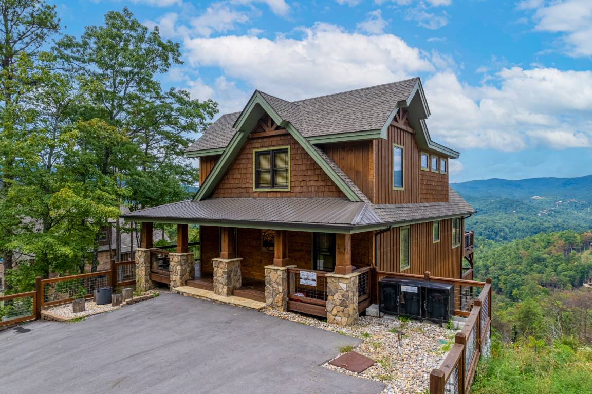281 M² Cabin ∙ 4 Bedrooms ∙ 12 Guests - Townsend, TN
