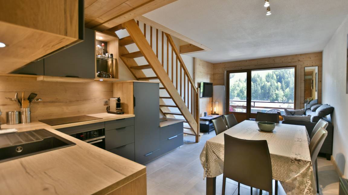 70 M² Ferienwohnung ∙ 3 Schlafzimmer ∙ 6 Gäste - Le Chinaillon