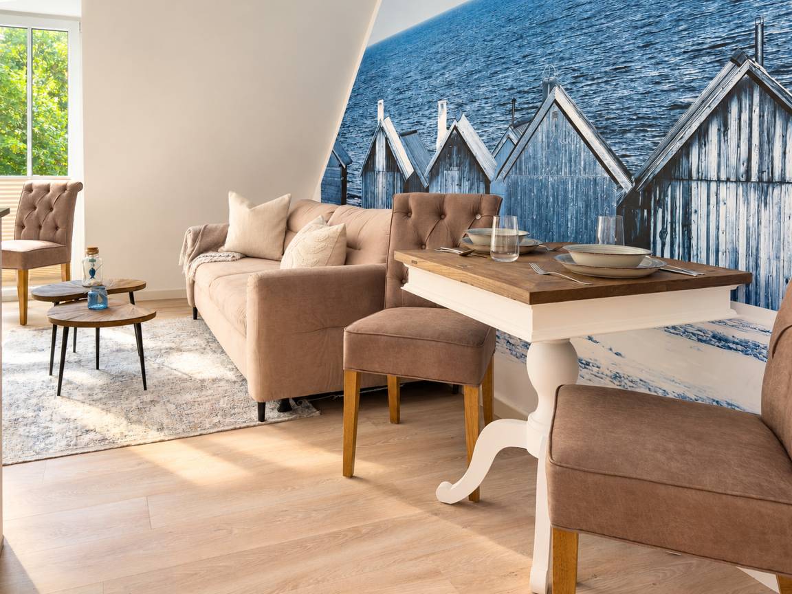 58 m&sup2; Ferienwohnung 2 Schlafzimmer 4 G&auml;ste