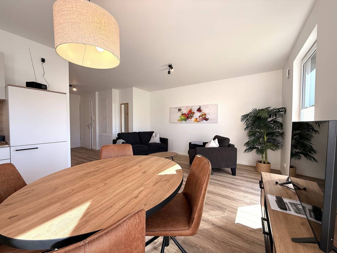 59 m&sup2; Ferienwohnung 2 Schlafzimmer 3 G&auml;ste