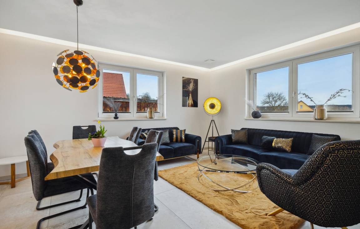 86 M² Ferienwohnung ∙ 2 Schlafzimmer ∙ 4 Gäste - Bad Sulza
