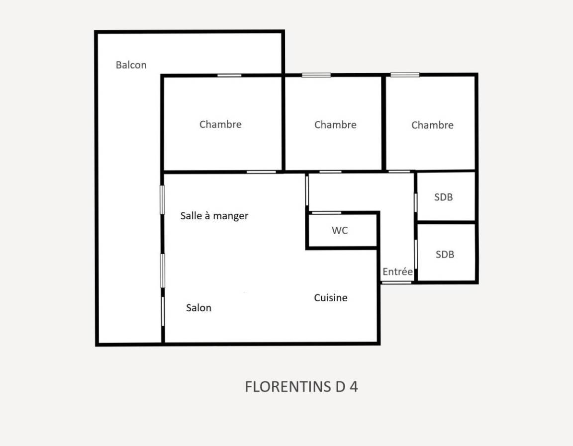 73 m² Ferienwohnung ∙ 3 Schlafzimmer ∙ 6 Gäste – Bild 16