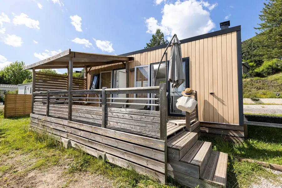 27 M² Mobilheim ∙ 2 Schlafzimmer ∙ 4 Gäste - Serres