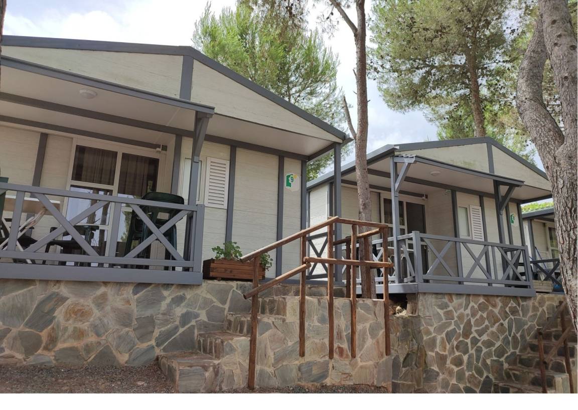 33 M² Bungalow ∙ 2 Habitaciones ∙ 5 Huéspedes - Jérica