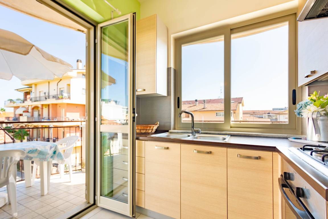 58 M² Ferienwohnung ∙ 2 Schlafzimmer ∙ 6 Gäste - Tortoreto