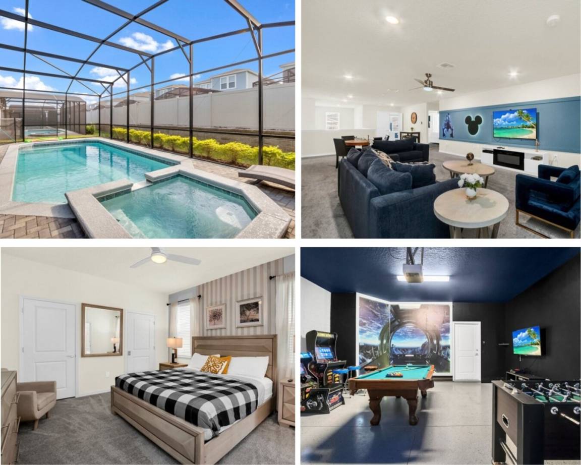 374 M² Maison De Vacances ∙ 8 Chambres ∙ 16 Personnes - Davenport