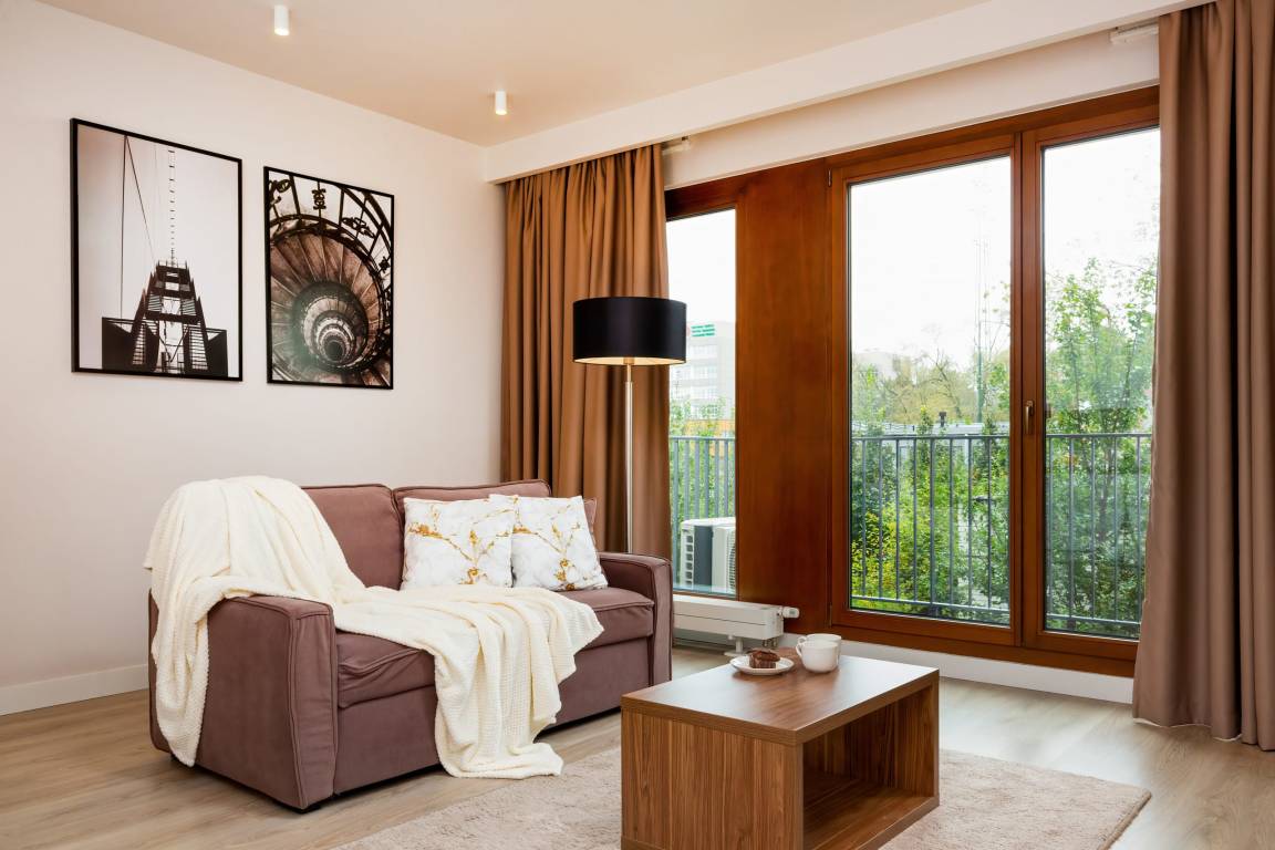 48 M² Apartment ∙ 1 Bedroom ∙ 4 Guests - Warsaw