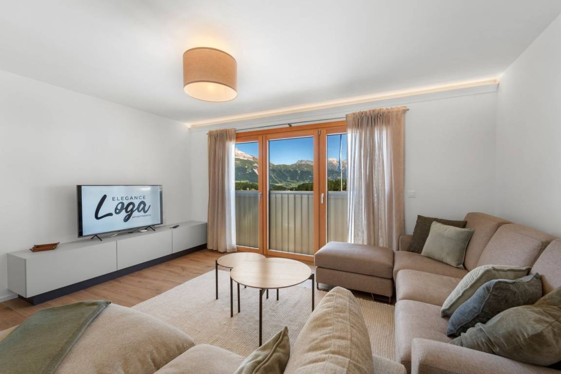 94 M² Apartment ∙ 2 Bedrooms ∙ 4 Guests - Pontresina